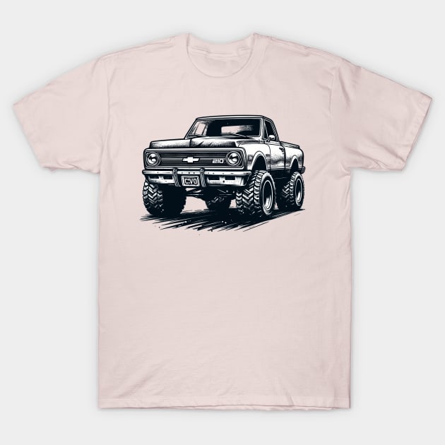 Chevy pickup T-Shirt by Vehicles-Art